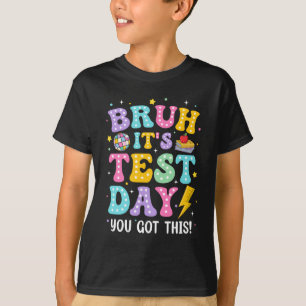Camiseta BRUH: El día de prueba es rock en la escuela