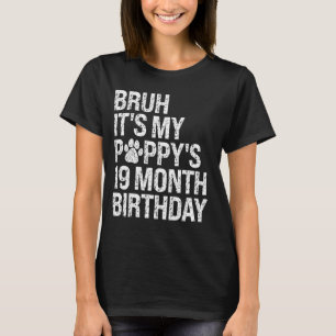 Camiseta Bruh es el amor de perro Mascota de cumpleaños de
