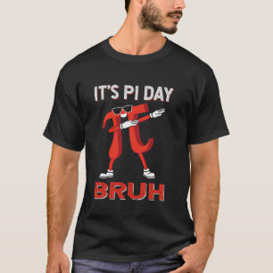 Camiseta Bruh es el día de Pi profesor de matemáticas símbo