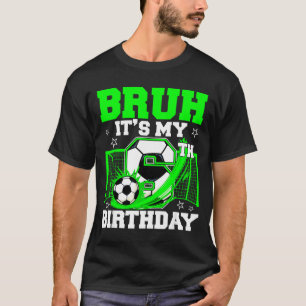 Camiseta Bruh Es Mi 6 Cumpleaños Divertido Cumpleaños Niño