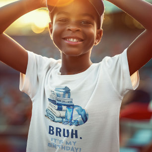 Camiseta BRUH. ¡Es mi cumpleaños! Fiesta de piscina