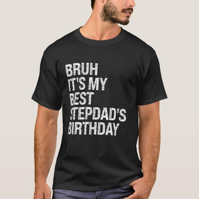 Camiseta Bruh es mi mejor madrastra Rey Dios cuervo (Anverso)