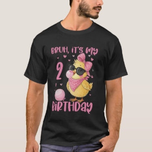 Camiseta Bruh Es Mi Segundo Estilo De Coquette De Chick Cut