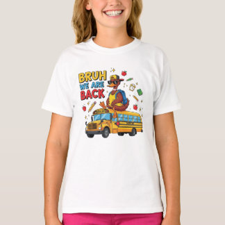 Camiseta Bruh Estamos de Regreso Diseño de Pato Divertido p