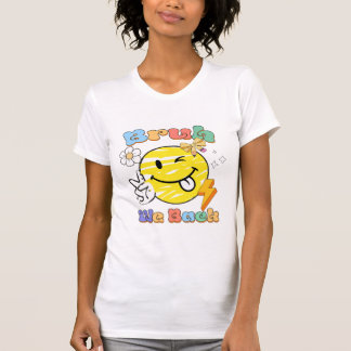 Camiseta Bruh Estamos de vuelta Cara Sonriente Groovy De vu