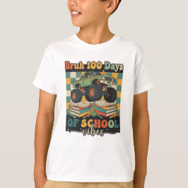 Camiseta Bruh Feliz 100 Días de Escuela