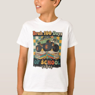 Camiseta Bruh Feliz 100 Días de Escuela