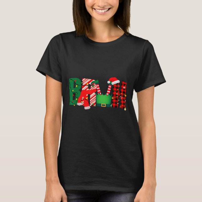Camiseta Bruh Funny Christmas For Kids Boys Bruh Xmas Light (Anverso)