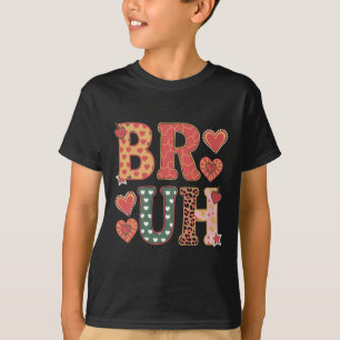 Camiseta Bruh Funny Meme Brother Greeting Adolescentes Boy 