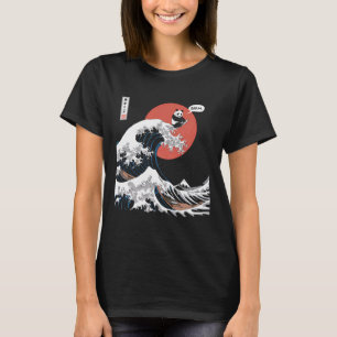 Camiseta Bruh La Gran Ola Kanagawa Funny Surfin Japonés