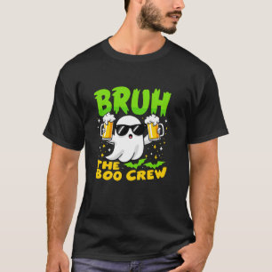 Camiseta Bruh La tripulación de Boo divertido fantasma gráf