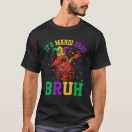 Camiseta Bruh Mardi Gras Adolescentes Chicos Niños Mardi Gr