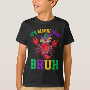 Camiseta Bruh Mardi Gras Adolescentes Niños Mardi Gras 5