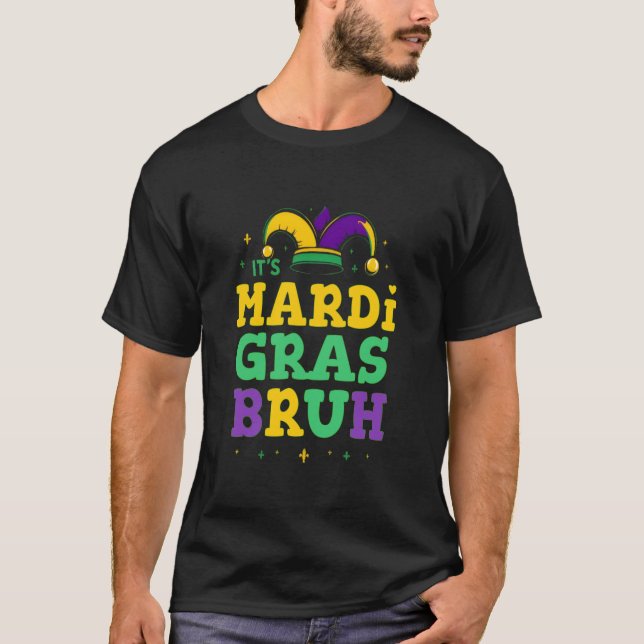 Camiseta Bruh Mardi Gras Extravaganza (Anverso)
