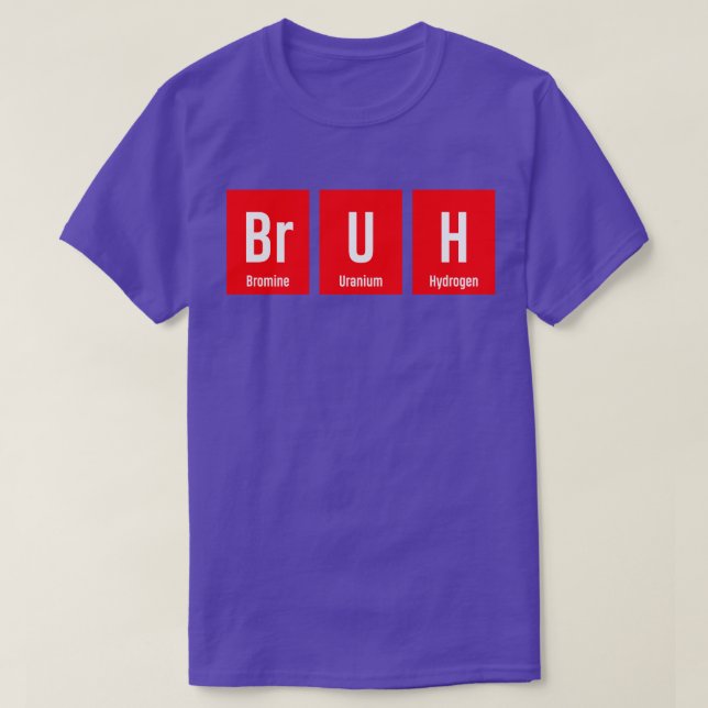 Camiseta Bruh Meme Divertido diciendo que el hermano saluda (Diseño del anverso)