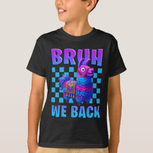 Camiseta Bruh Nosotros Ck Llama Piñata Jugador Chicos Chica