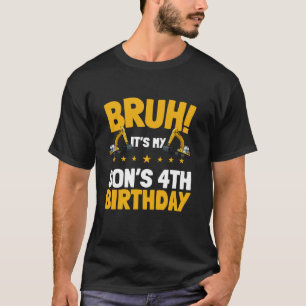 Camiseta Bruh son los cubos de la excavadora de cumpleaños