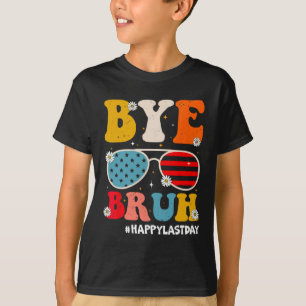 Camiseta Bruh Teachers Felices El Último Día De Verano De L