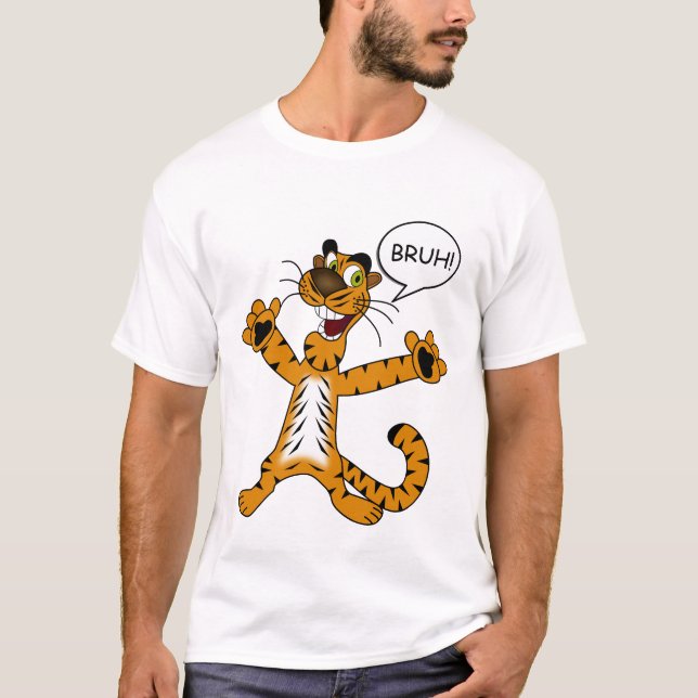 CAMISETA BRUH TIGER TEE SHIRT (Anverso)
