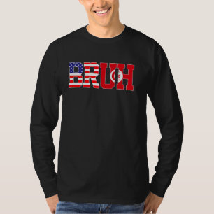 Camiseta Bruh USA Túnez Bandera Nacional Estadounidense Gi 