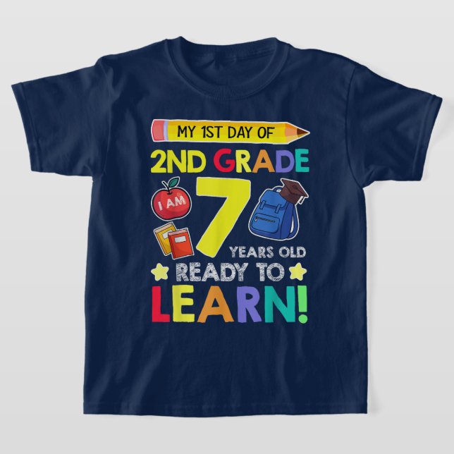 Camiseta Bruh Volvemos 2do Grado De vuelta al cole Segundo  (Distribución)