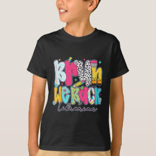 Camiseta Bruh Volvemos Maestros Bibliotecario Bibl