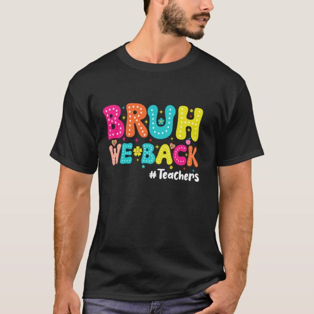 Camiseta Bruh Volvemos maestros Calificadores Maestros De V (Anverso)