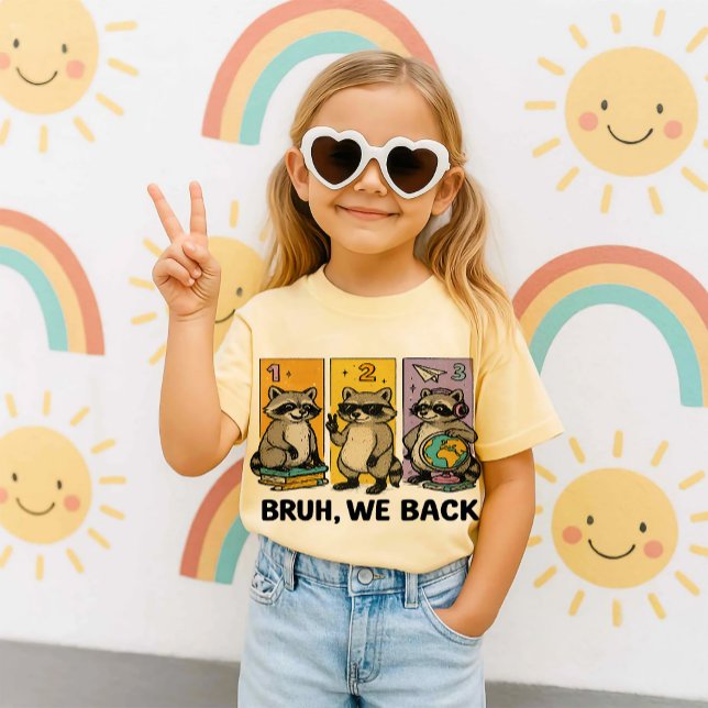 Camiseta Bruh Volvemos Mapache | Escuela Amante de Animales (kindergarten rocks

1st grade crew

2nd grade squad

third grade ready

fourth grade rules

fifth gr)