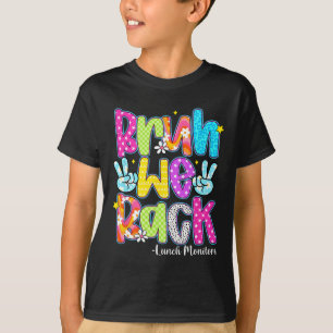 Camiseta Bruh Volvemos Monitores De Almuerzo A Cuadros De V