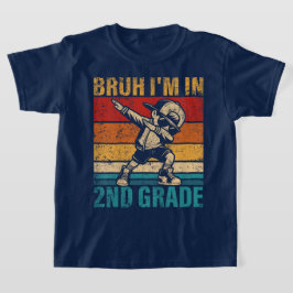 Camiseta Bruh We Back 2nd Grade Back to School Second Grade