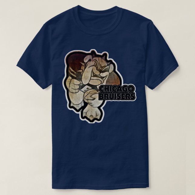 Camiseta Bruisers de Chicago (Diseño del anverso)