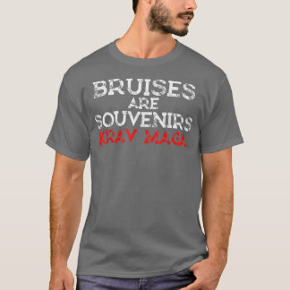 Camiseta Bruises Are Souvenirs Krav Maga Martial Arts 