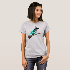 Camiseta Bruja adorable de Boston Terrier