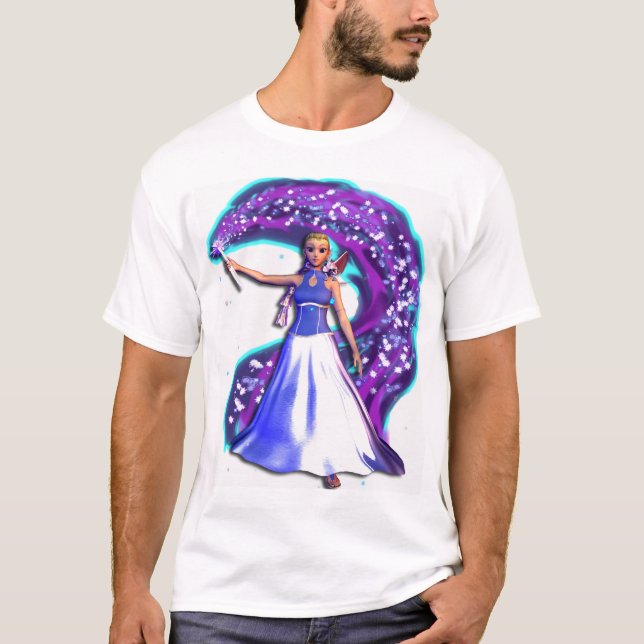 Camiseta Bruja azul (Anverso)