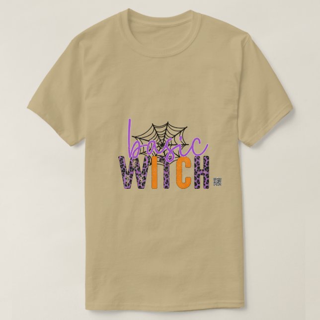 Camiseta Bruja básica (Diseño del anverso)