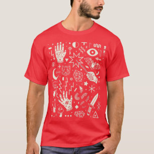 Camiseta Bruja Black And White Magic Halloween