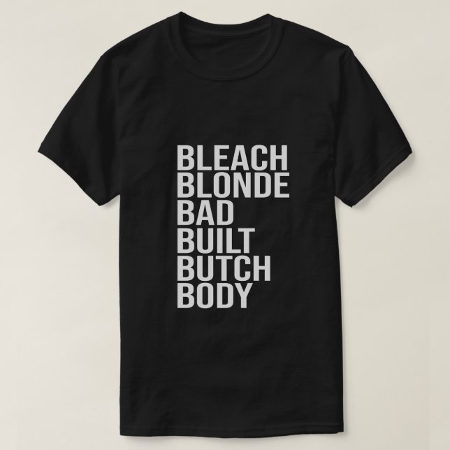 Camiseta Bruja blanqueada, cuerpo de multas mal construidas (Diseño del anverso)