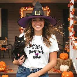 Camiseta Bruja Caprichosa Mujer Halloween