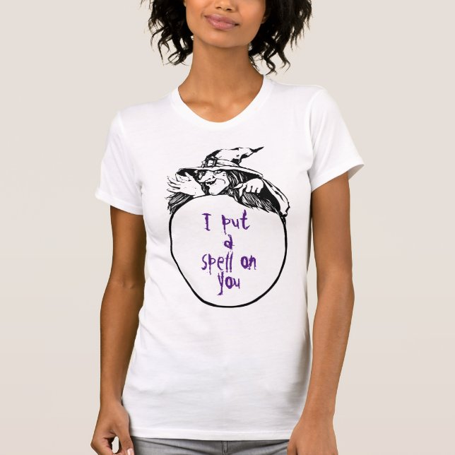 Camiseta Bruja con cita (Anverso)
