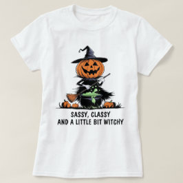 Camiseta Bruja de calabaza