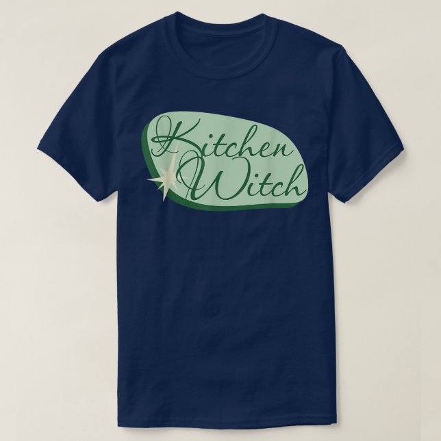 Camiseta Bruja de cocina para las brujas cocineras con un r (Diseño del anverso)
