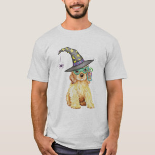 Camiseta Bruja de cocker spaniel