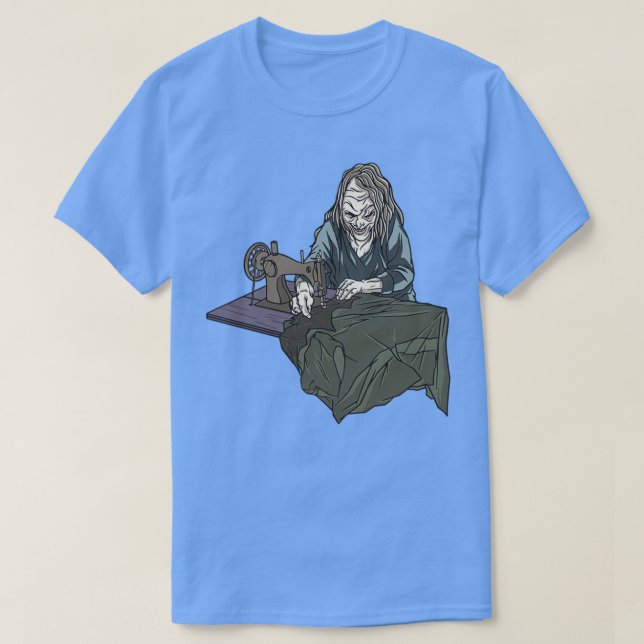 Camiseta Bruja de coser (Diseño del anverso)