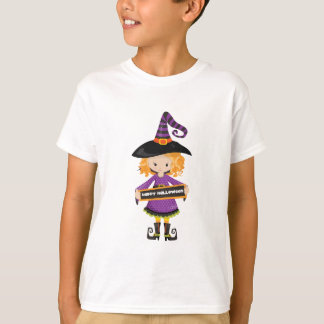 Camiseta Bruja de Cutie del feliz Halloween