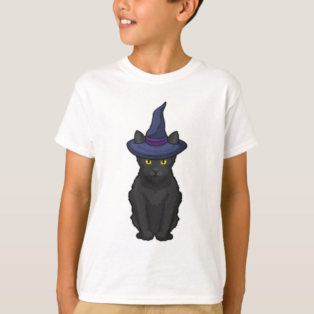 Camiseta Bruja de gato