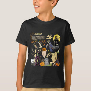 Camiseta Bruja de gato negro de veneno de Halloween de muje