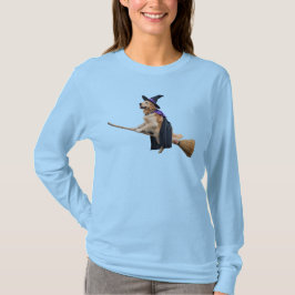 Camiseta Bruja de Golden Retriever