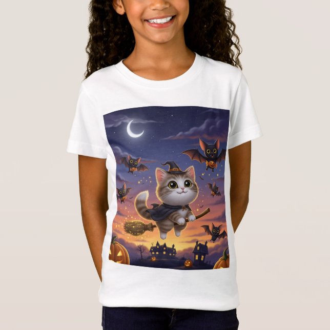 Camiseta Bruja de Halloween (Anverso)