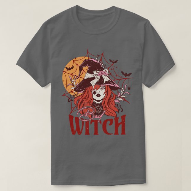Camiseta Bruja de Halloween 2 (Diseño del anverso)