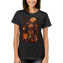 Bruja de Halloween Capybara Mágico Otoño